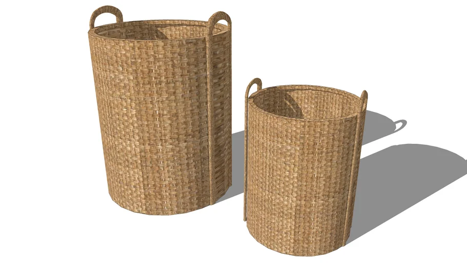 ENSEMBLE DE 2 PANIERS MEKONG, Maisons du monde. Réf: 138228 Prix:69,90 €