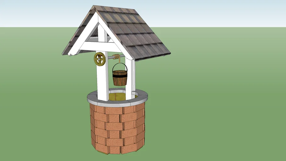 Garden Wishing Well