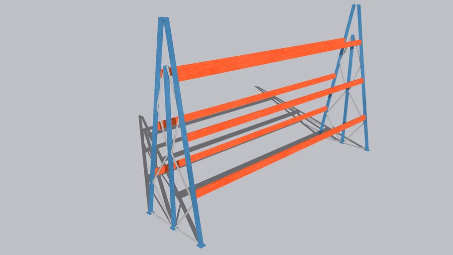 2-Faced Fabric Roll Stand