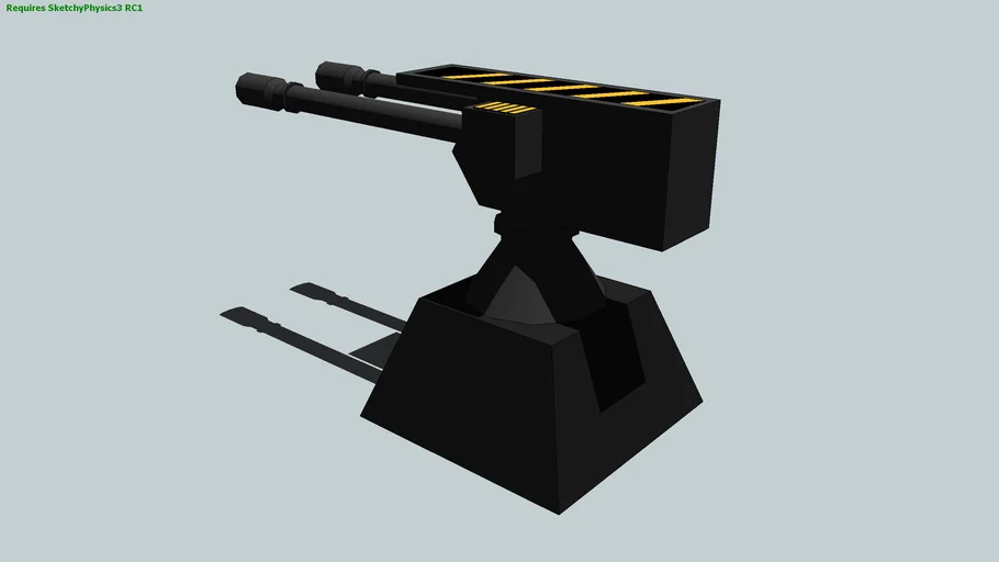 Sketchyphysics RC1 Turret Game WIP