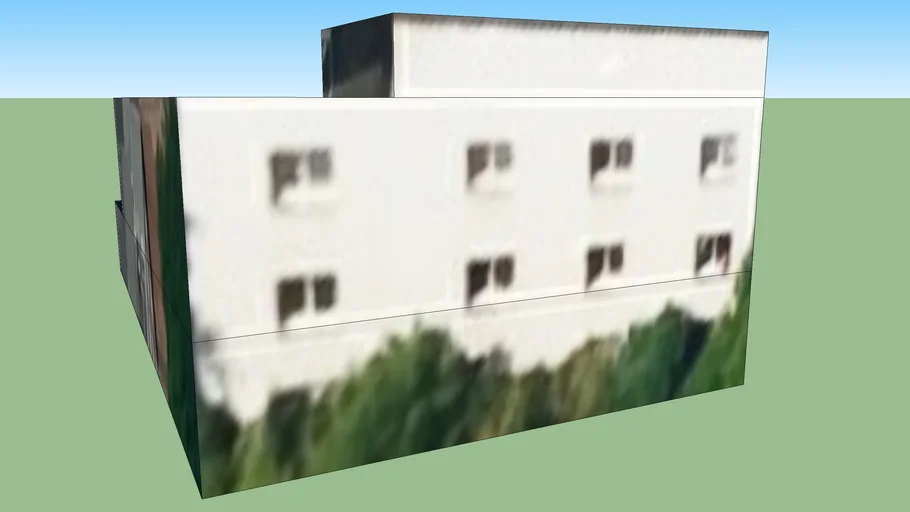 Gebäude im Hinterhof, Ehrenfeld, Köln, Deutschland