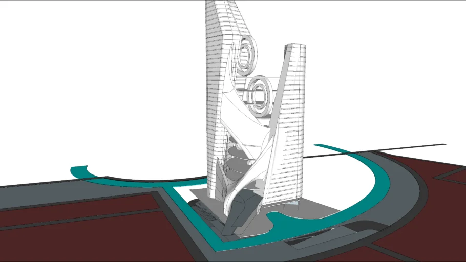 MASSING WATERPARK TOWER