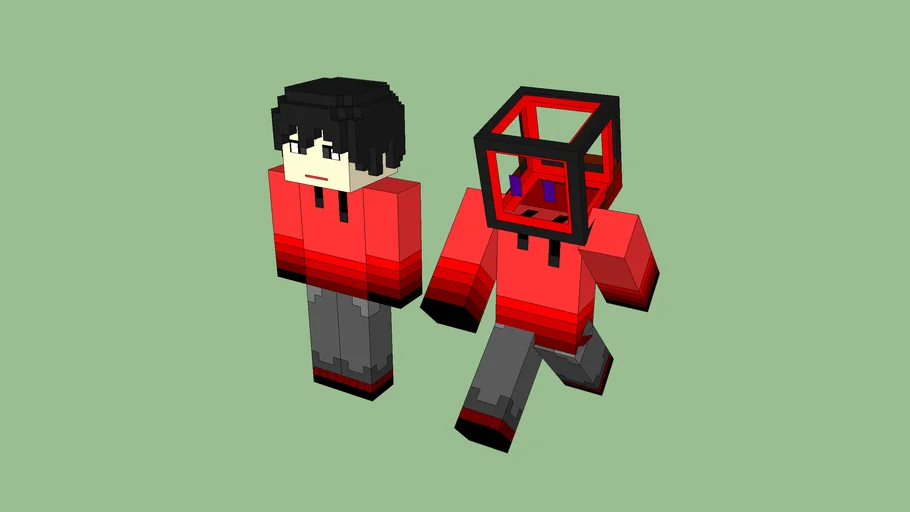 minecraft skin | 3D Warehouse