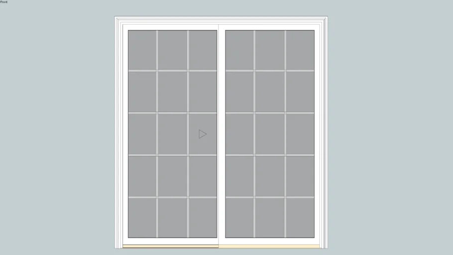 Marvin Essential Sliding Patio Door 2 Panel
