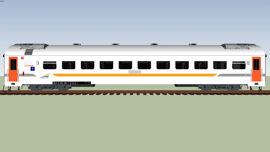 Kereta Ekonomi Retrovit Mild New Livery