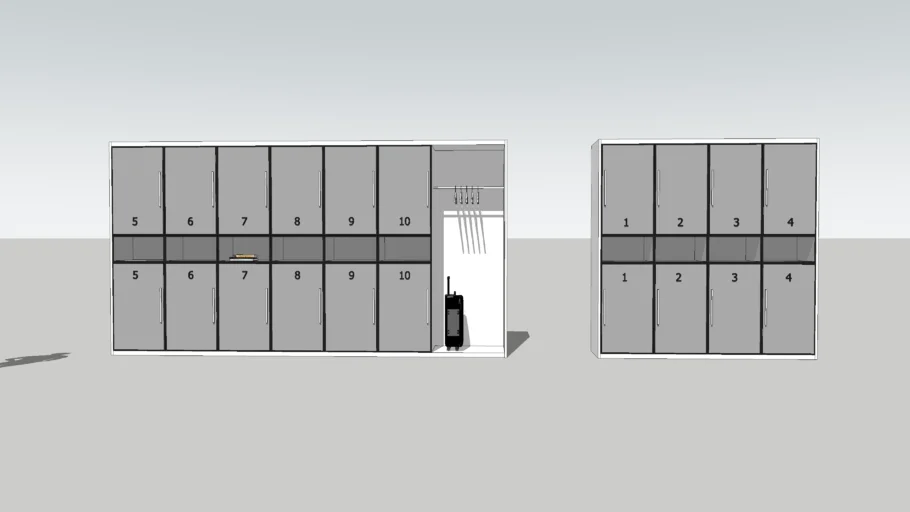 lockers | 3D Warehouse
