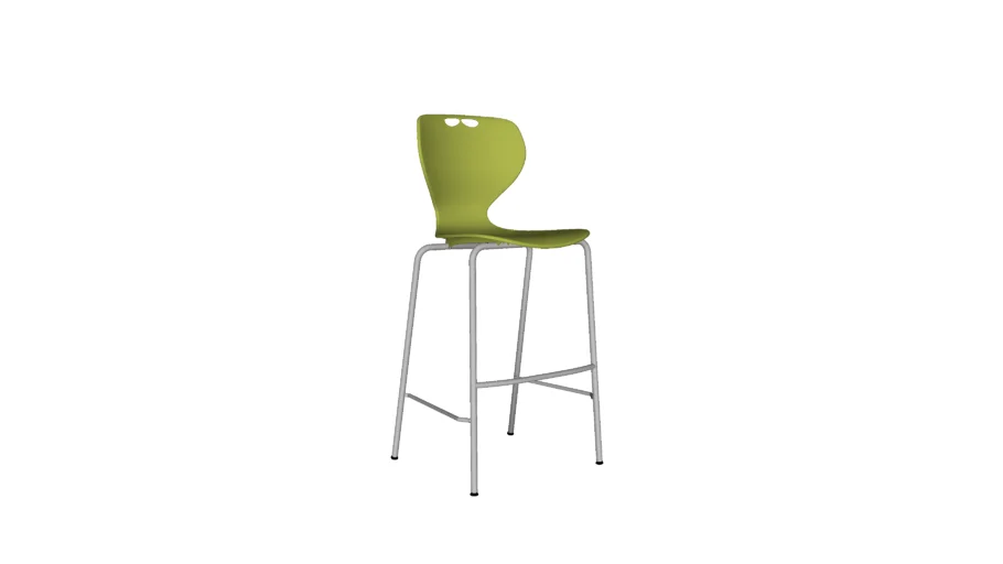 Study Stool 710mm High (By Learniture) | 3D Warehouse