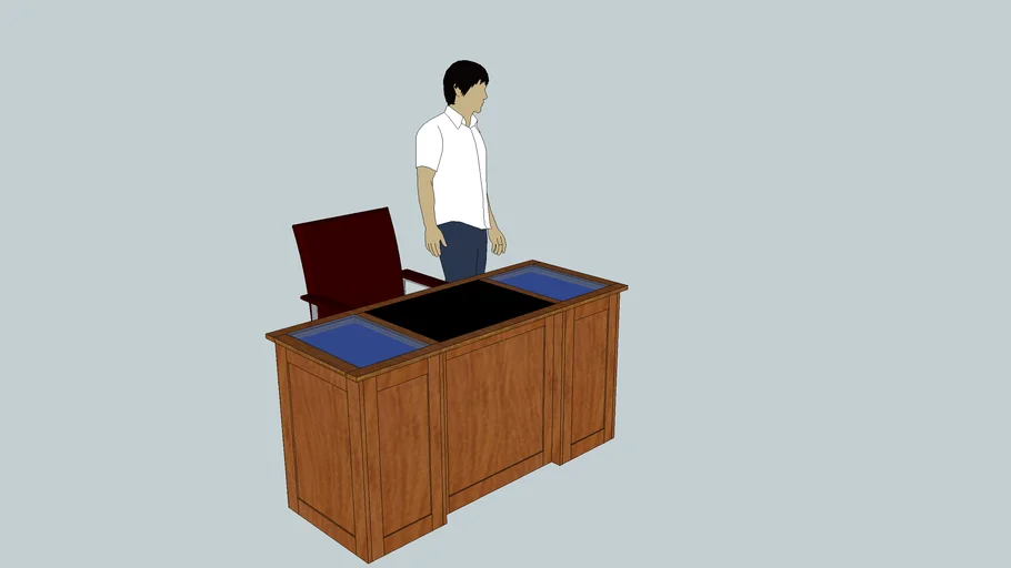 Bob's desk | 3D Warehouse