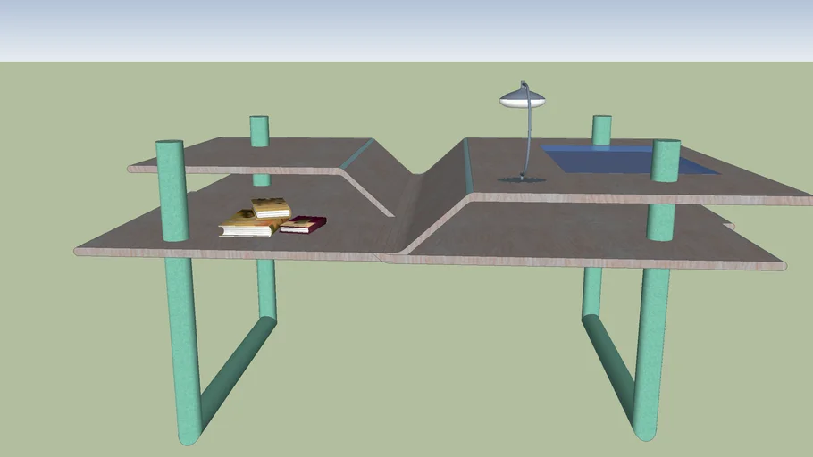 MESA de vidrio