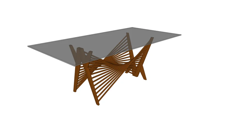 mesa de vidrio