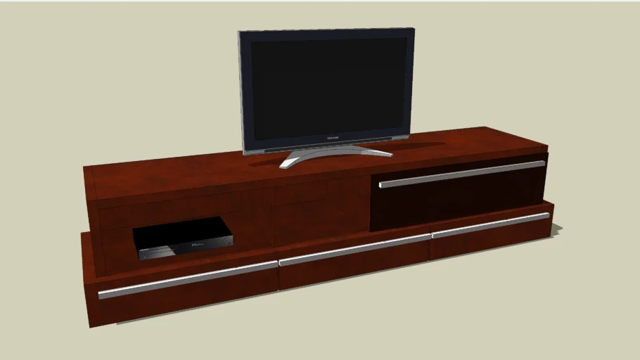 Rack TV LCD + Blu-ray - D'Core