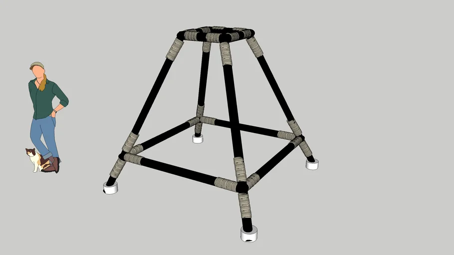 tree bracing set ชุดค้ำยันต้นไม้