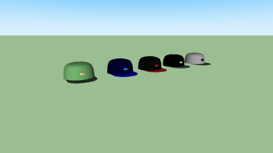Bonés Snapback Lacoste 