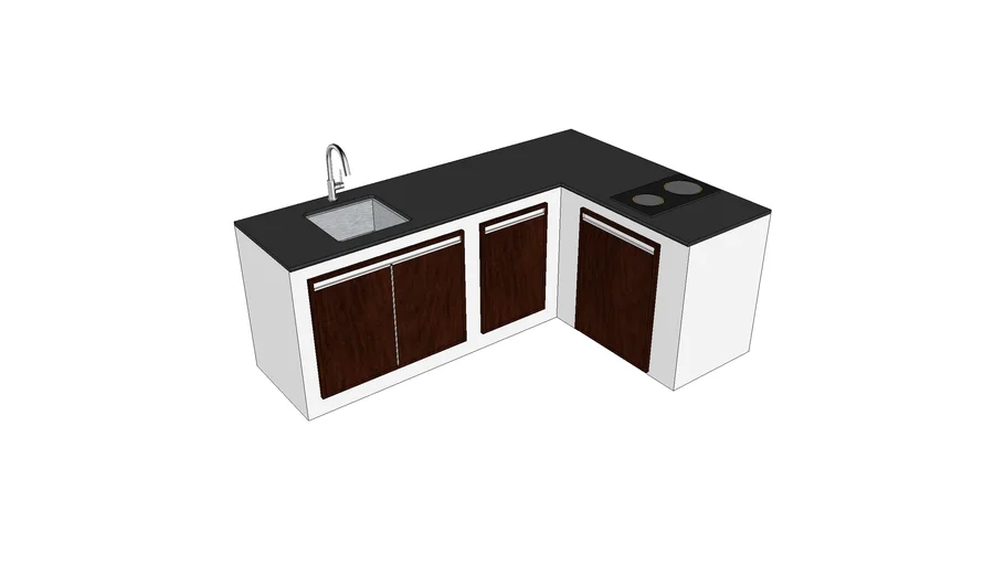 Counter Kitchen Mini Size