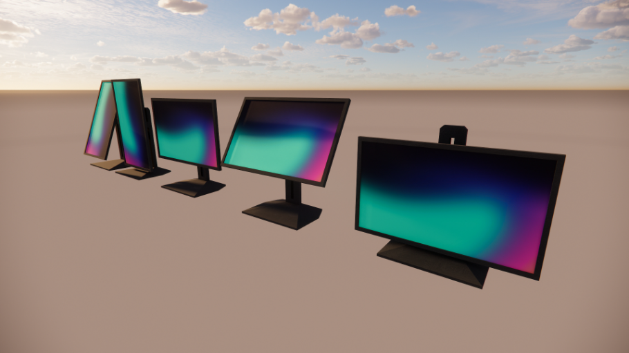 Monitor Screen PC 22" 24" 16:9