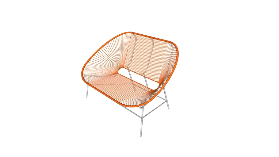 Wire bench seat