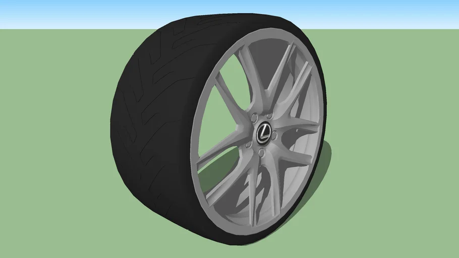 Lexus LF-A Wheel