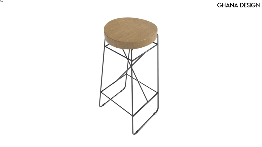 Industrial Bar Stool