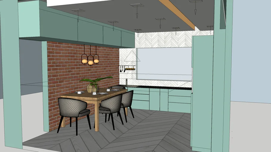 kitchen Design | 3D Warehouse