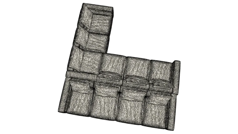 Flexform Grandemare Outdoor Sofa