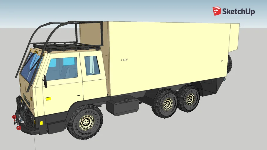 M1083 / M1085 Scale Overland US Army Truck