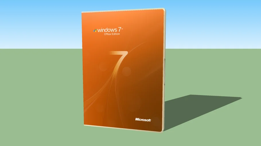 Windows 7 Office Edition DvD Cover