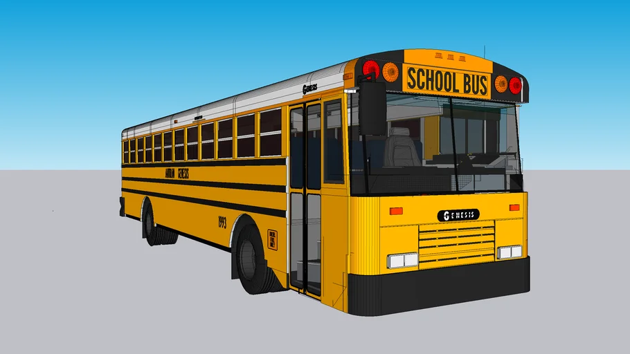 1993 AmTran Genesis school bus