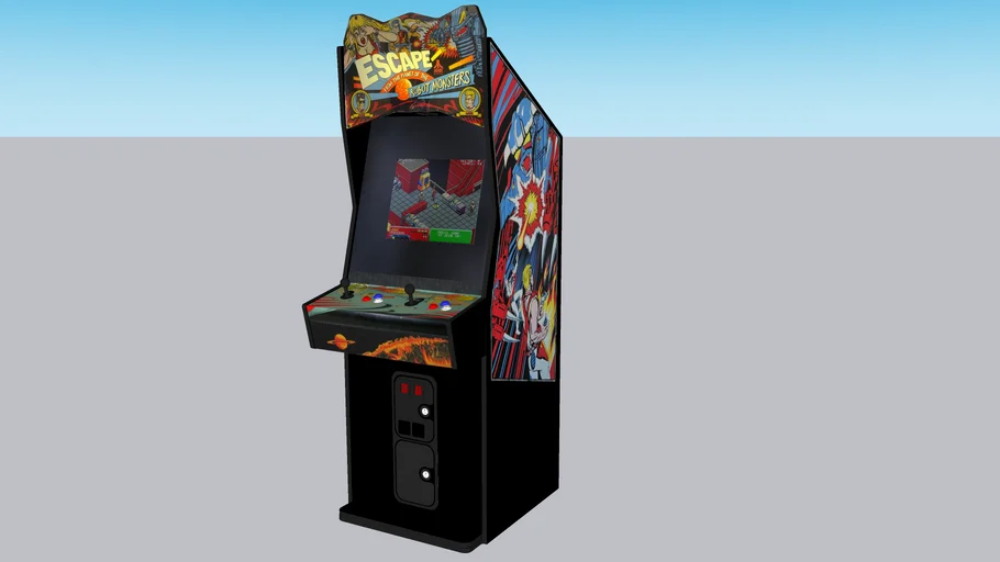 Escape from the Planet of the Robot Monsters arcade