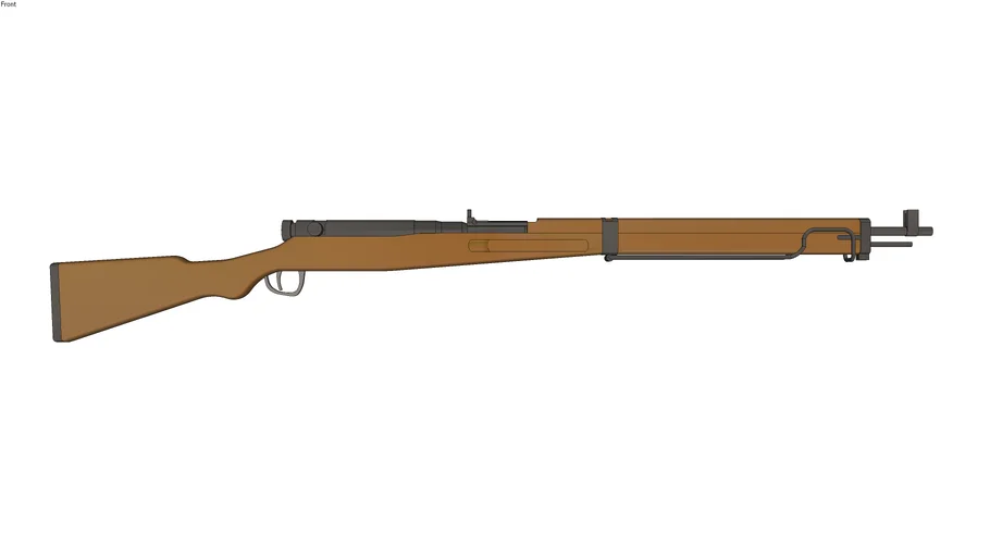 arisaka type 99 rifle -九九式短小銃/ japanese battle rifle | 3D Warehouse