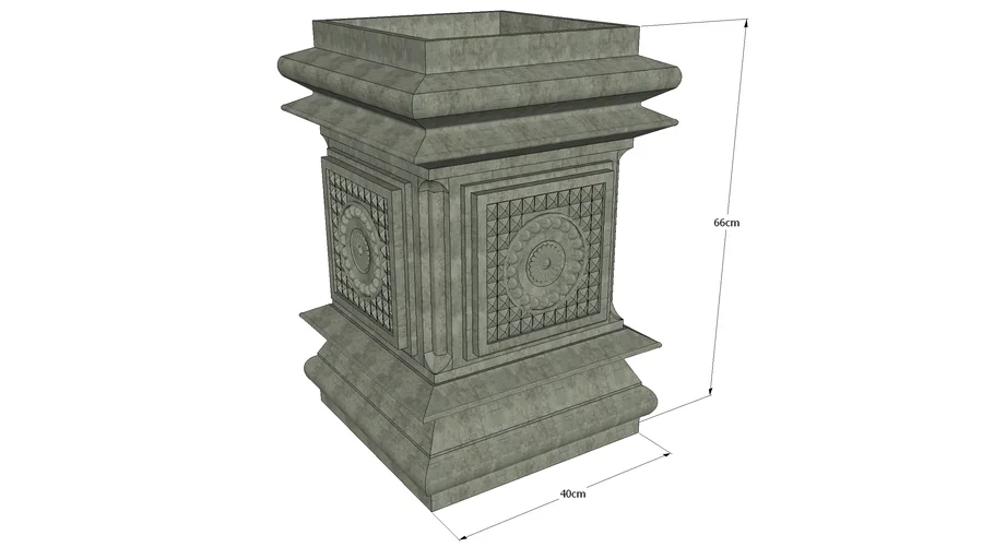 Ornamen Dek Pilar 024