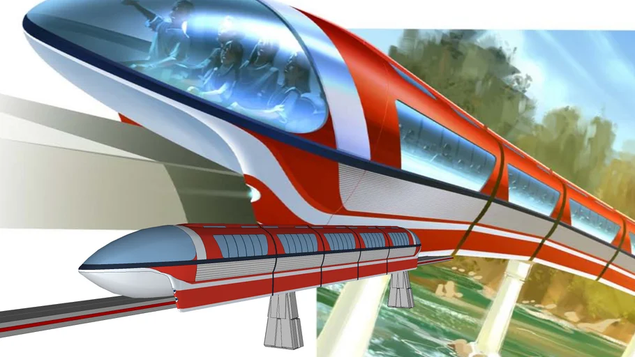 Disney World Mark VII Monorail