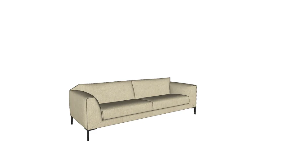 Pode sofa Fold (3,5 seat) design Roderick Vos