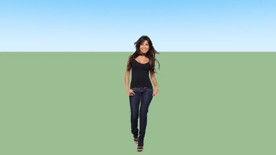 Mulher caminhando