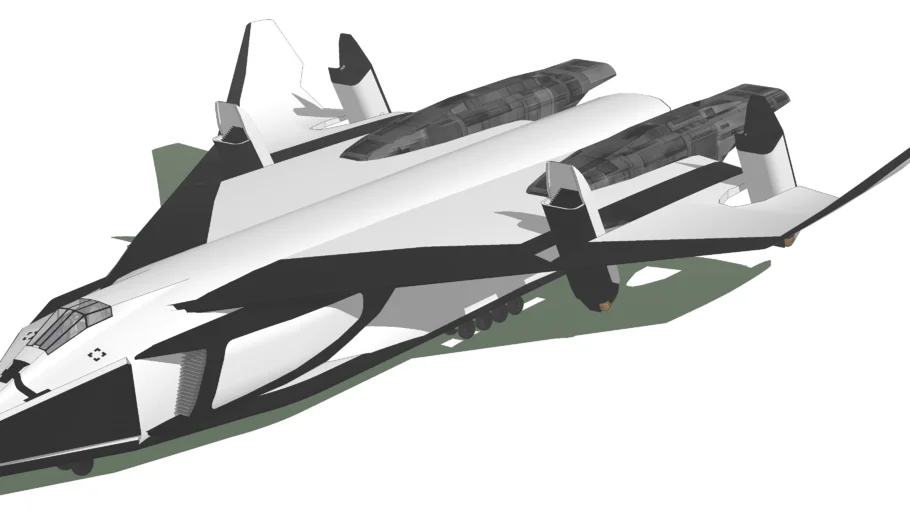 SPACE SHUTTLE from the movie avatar.