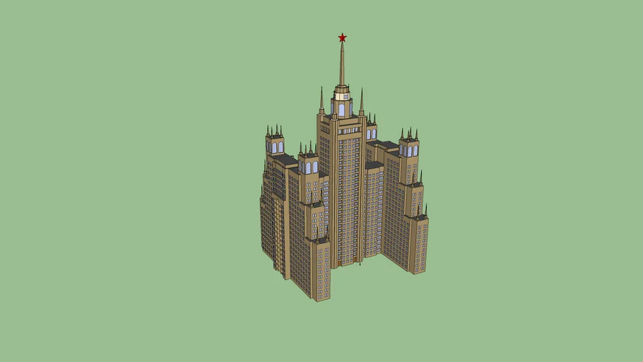 Moscow Stalin tower