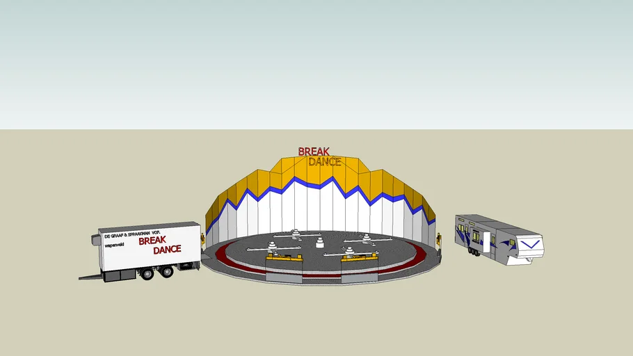 kermis 3d model (simulatie) Breaker