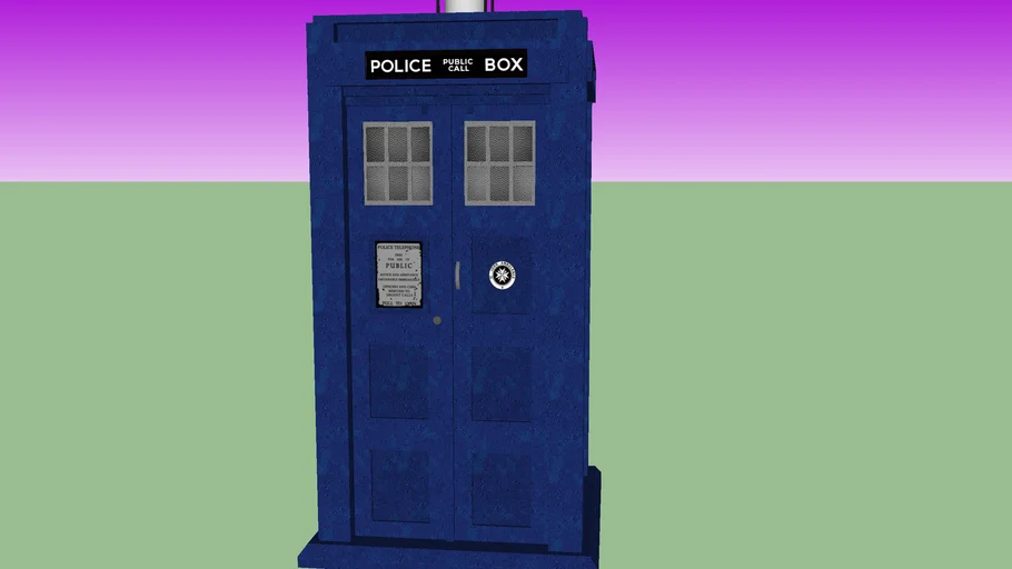 2nd Doctor's Tardis (Brachacki Altered) [Doctor Who]