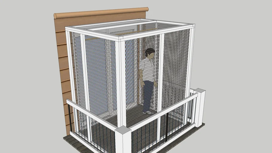 Aviary on Balcony