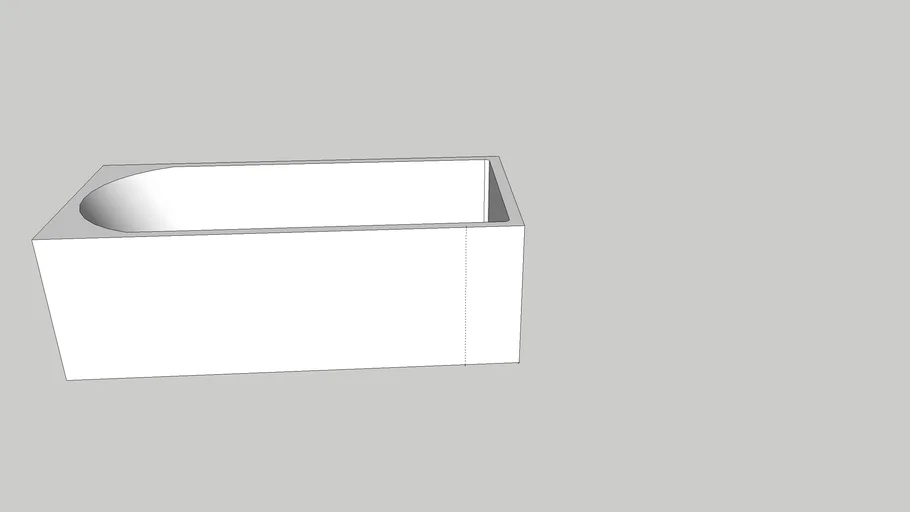 Forme 1650 Rubix Bath