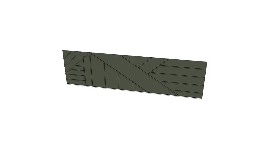 accent wall-dark green