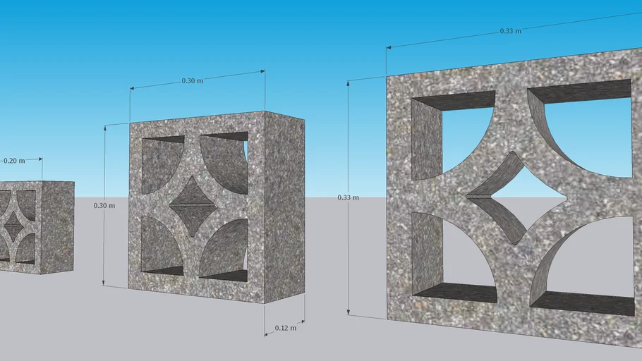 celosia de concreto alfir