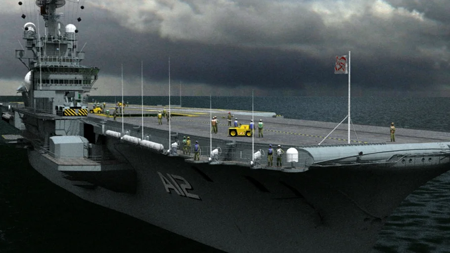 BRAZILIAN AIRCRAFT CARRIER SÃO PAULO A-12
