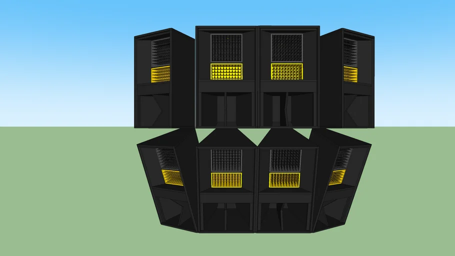 TA-500 assembled cluster | 3D Warehouse