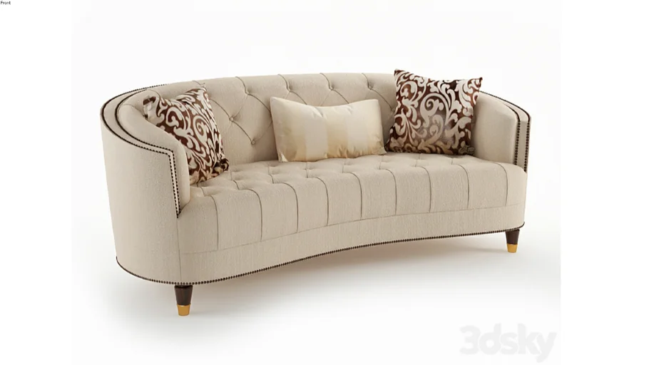 Sofa Classic Elegance 3dsky