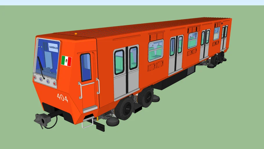 Metro Mexio D.F modelo MP-82