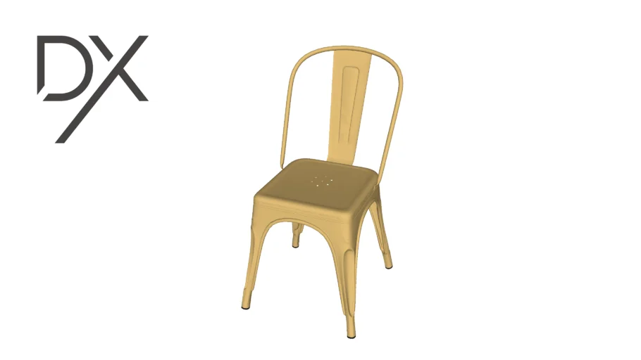 Loft chaise - Or Métallique