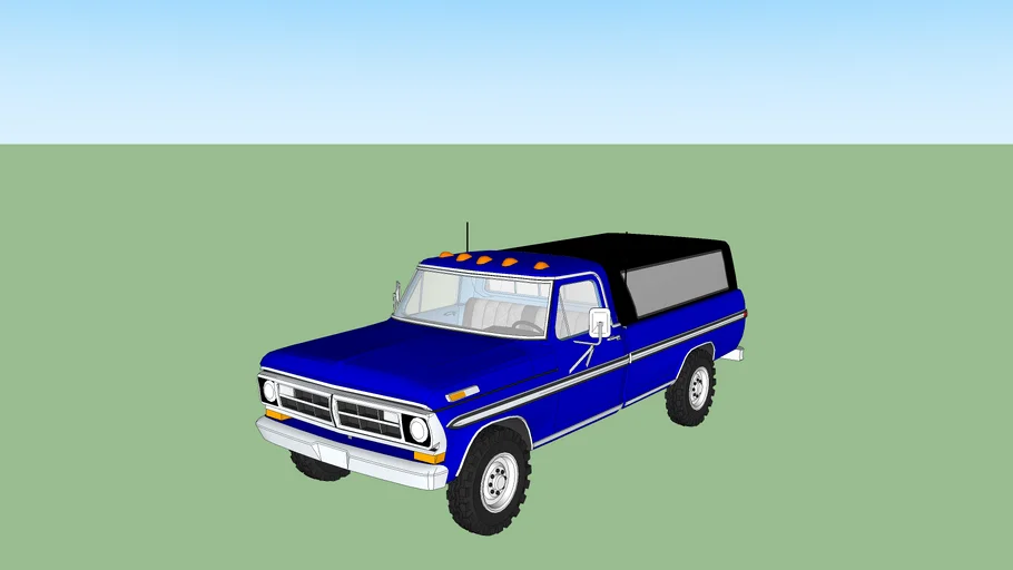 1972 Ford F250 | 3D Warehouse