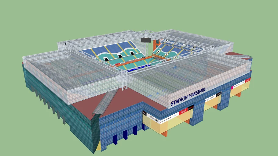 New maksimir stadion