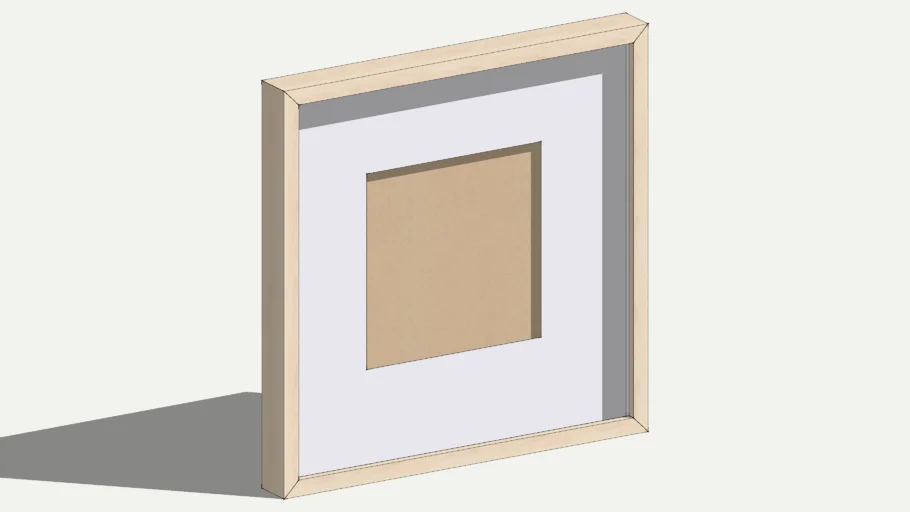 IKEA HOVSTA frame birch 23×23