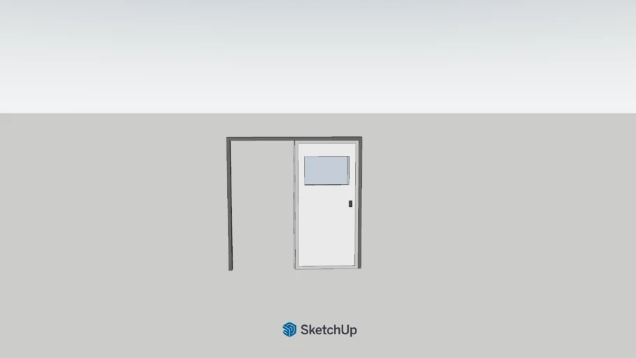 Full open Sliding door| Japanese school door| Double door| Door with window panel